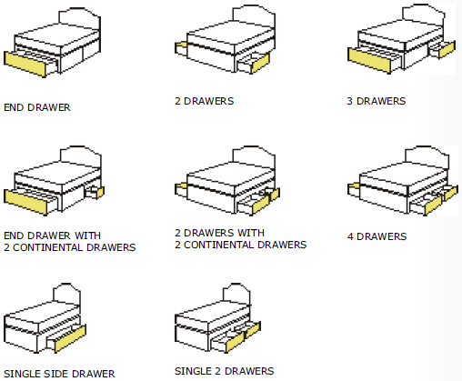 Types Of Divan Bed Base Storage